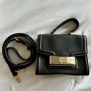 Kate Spade Mini Box Black Crossbody Bag